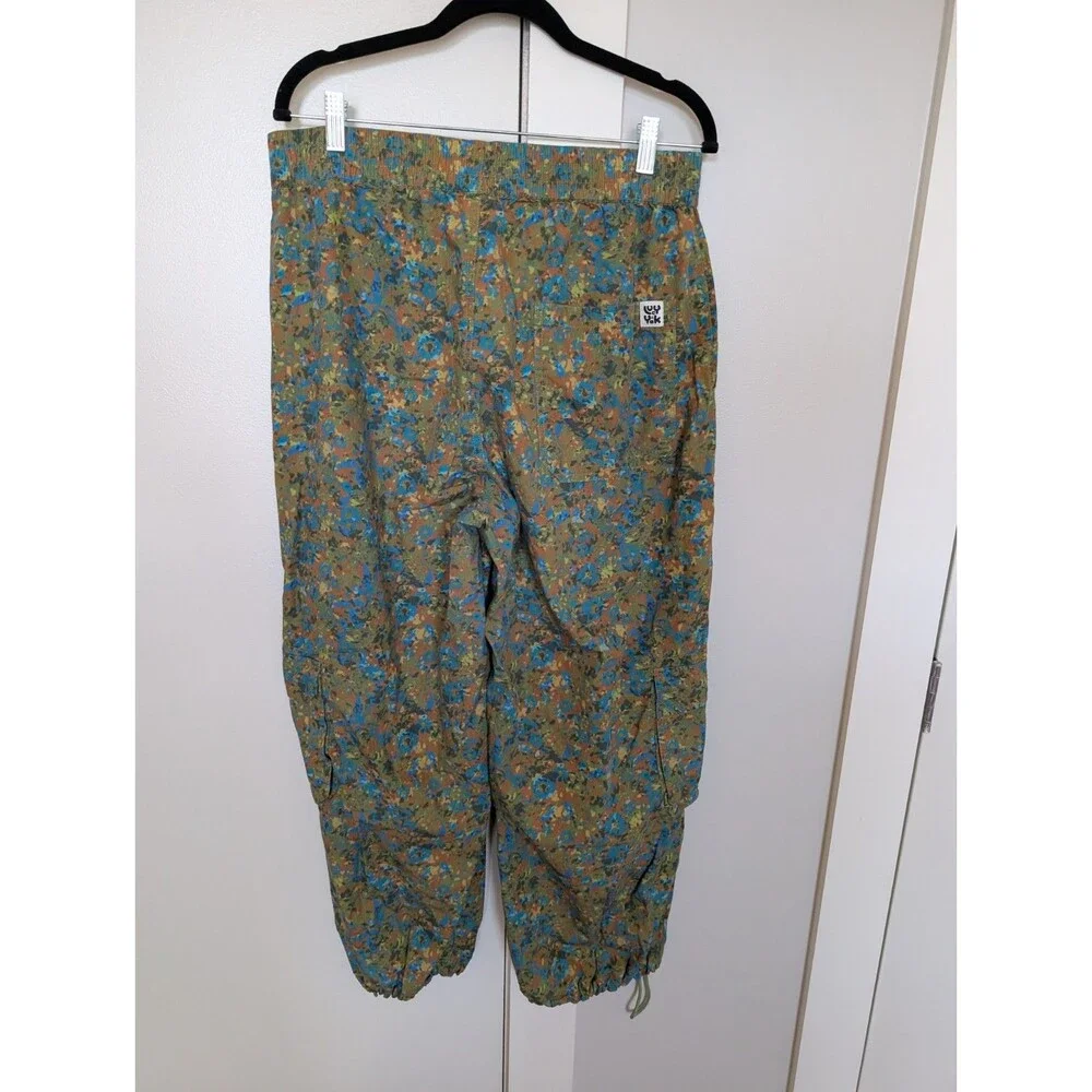 Lucy & Yak Trousers in Green Trix Floral Sz 30